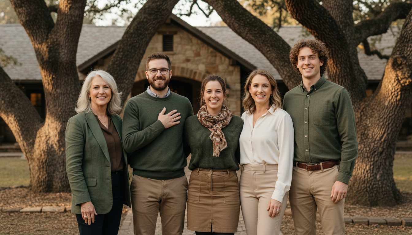 Whispering Oaks founders and team